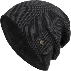 Wholesale Winter Knitted Beanie <b>Hat</b> Custom Logo Warm Cuffed Beanie Unisex Rib Knit Beanie <b>Cap</b> Custom Embroidery Winter <b>Hat</b> - Product Image 1