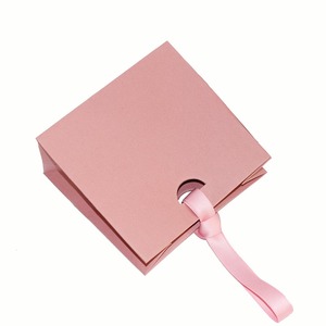 Csmd Chinese Fabrikant Kleine Bestelling Hoeveelheid Persoonlijke Logo Klaar Om Luxe Cadeau Roze Ketting Tas Voor Sieraden Accessoires - Product Image 3
