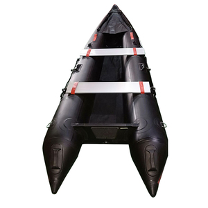 Tùy chỉnh <span class=keywords><strong>Inflatable</strong></span> PVC xuồng Kayak sông thuyền với airmat tầng 365cm - Product Image 2