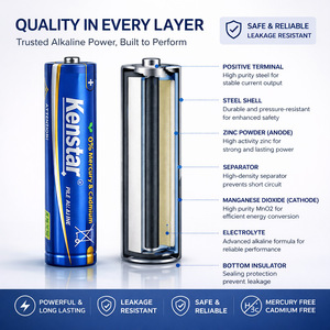 Batería Ultra Alcalina Lr6 Lr03 para Dropshipping en Shopify, Alta Capacidad, Certificación Rohs y Ce, Paquete de Energía de Larga Duración - Product Image 5