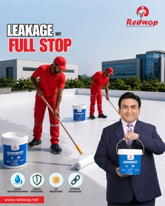 SUPERKOT Revêtement imperméable acrylique renforcé robuste avec additifs pour mur de toit de terrasse longue durée de haute qualité - Product Image 6