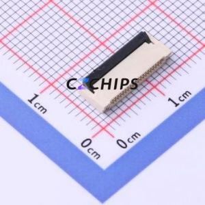 FPC-0.5HF-20PWBH20 FFC/FPC Connector SMD,P=0.5mm Connector Flip Cover Type Double Side Contact / Top Bottom Contact 20P 0.5mm - Product Image 1