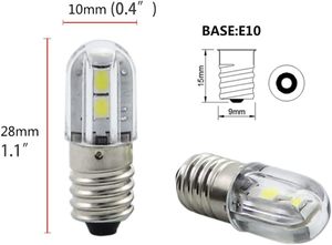 <span class=keywords><strong>1W</strong></span> E10 dẫn chỉ số đèn đỏ màu xanh lá cây tín hiệu ánh sáng 6V 12V 24V 48V 60V 110V 220V bóng đèn Ngọn Đuốc Đèn pin <span class=keywords><strong>1W</strong></span> E10 dẫn ánh sáng 6V bóng đèn - Product Image 4
