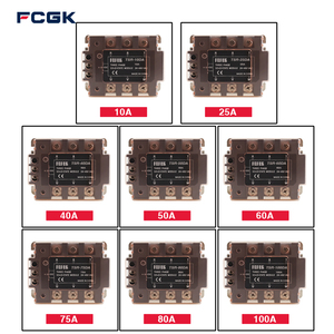 Fcgk <span class=keywords><strong>TSR</strong></span>-25DA loạt công suất cao điều khiển DC ba pha Rơle trạng thái rắn bảo vệ 25da <span class=keywords><strong>40da</strong></span> 50da 60Da 75da 80da 90da 100da - Product Image 6