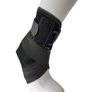 <b>Ankle</b> Brace Adjustable <b>Support</b> For Feet And <b>Ankle</b> Joint Fixation Black Adult Unisex - Product Image 5