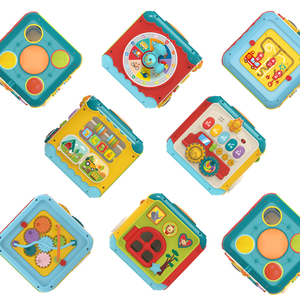Jouets de construction multifonctionnels en blocs <span class=keywords><strong>Cube</strong></span> éducatif <span class=keywords><strong>Cube</strong></span> <span class=keywords><strong>d</strong></span>'activités pour bébé - Product Image 6