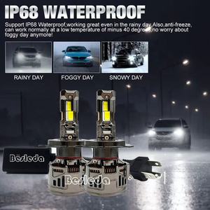 Productos de calidad 240W par K12 faro Led 50000Lm 6000K H4 H7 Luz de coche reemplazar halógeno Original y Xenón HID H1 H8 H9 H11 9005 - Product Image 5