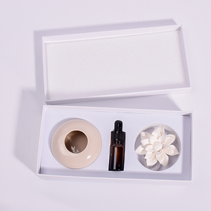 Hương thơm khuếch tán hoa thạch cao làm bằng tinh dầu khuếch tán sậy khuếch tán gốm hoa sậy Bộ quà tặng - Product Image 1