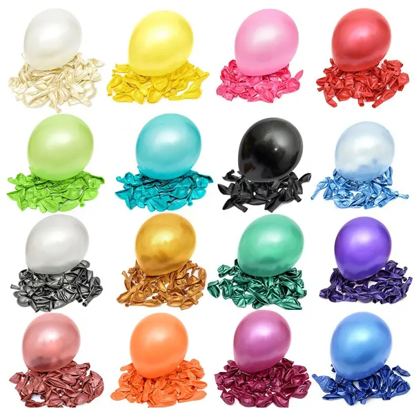 Balões de látex para aniversário 100pcs, balão de hélio de 12 polegadas, espessamento da festa no aniversário 2.8g, bola para criança, brinquedo de casamento