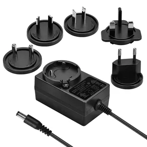 Fuente de alimentación conmutada para marco de fotos Digital, adaptador de corriente desmontable de 12V, 1500Ma, clase 2, ac/dc, PSU, 12V, 1,5a, CC