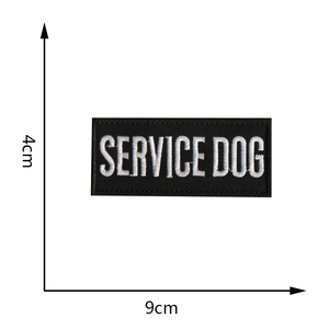 Dịch vụ Dog K9 hình chữ nhật thêu các bản vá lỗi với móc và vòng lặp - Product Image 4