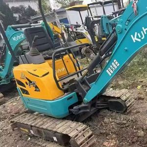 Mini-excavatrice sur chenilles de 1,7 tonne certifiée CE pour moteur avec boîte de vitesses et engrenages, modèle U17 - Product Image 1