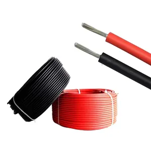 TUV Approval multi meter wire follow you need 6mm tuv h1z2z2-k sun solar cable apply to solar energy system