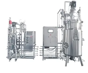Equipos industriales continuous stirred tank reactor stainless steel saccharomyces ferment fermenter