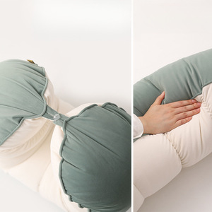 Almohada de Maternidad de Fibra de Viscosa, Larga, para Dormir de Lado, con Soporte para Piernas, Desmontable, Lavable, para Muñecas, 1 Metro - Product Image 3