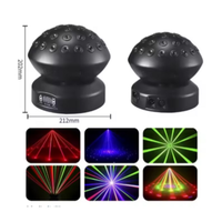 UNOXINE - Cabezal Móvil con Haz de Láser Rojo de Última Generación |   Luz DMX512 para Discotecas, Clubes, Bodas, Bares y Espectáculos