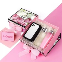 Boîtes cadeaux pliables haut de gamme en matériaux recyclés imperméables avec doublure en éponge pour les cadeaux de mariage et d'événements