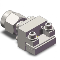 Conector Coaxial RF ELSA2305A07 SMA Macho de Montaje en Borde de PCB, 50 Ohmios, DC-27GHz, Alta Frecuencia, Chapado en Oro, Personalizable