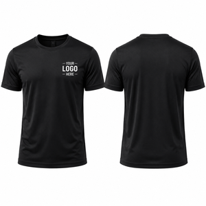 ผู้ผลิตเสื้อผ้าออกกำลังกายแบบกำหนดเอง เสื้อยืด 88% โพลีเอสเตอร์ 12% สแปนเด็กซ์ เสื้อฟิตเนสแห้งเร็ว ระบายเหงื่อ เสื้อผ้าสำหรับฝึกซ้อม - Product Image 2