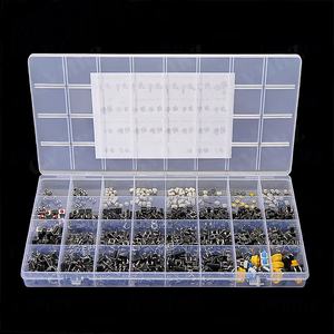 Kit de 620 Piezas de Interruptores Táctiles de Botón, 32 Valores, Microinterruptores Momentáneos SMD para Control Remoto de Automóvil, con Caja - Product Image 1