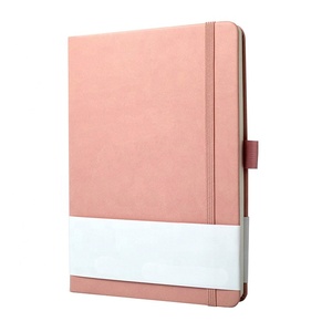 Yüksek kaliteli A5 boyutu ciltli defter ucuz fiyat ile promosyon özel PU deri moda günlüğü - Product Image 3