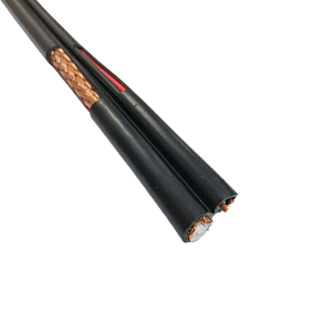 <span class=keywords><strong>Cable</strong></span> <span class=keywords><strong>Coaxial</strong></span> ZhongTong 75-5 RG59 RG6 para Cámara de Video CCTV, Conductor de Cobre, Revestimiento de PVC/PE, Sólido - Product Image 4