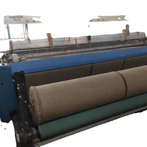 new heavy fabric jute weaving rapier loom for high production of the jute bag