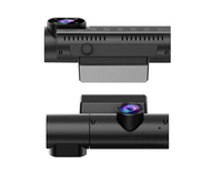 Caméra embarquée double objectif avant et arrière HD 1080P DVR avec vision nocturne et enregistrement en boucle pour la sécurité du véhicule