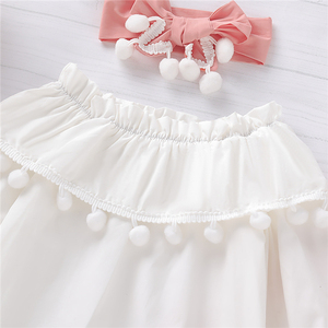Conjuntos de Ropa de 3 Piezas para Bebés Recién Nacidos, Blusa Holgada de Manga Larga con Estampado de Rayas, Pantalones, Ropa de Verano para Niñas, 100% Algodón - Product Image 3