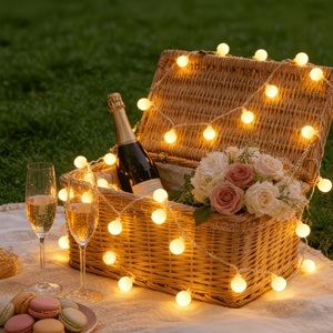 <span class=keywords><strong>Guirlande</strong></span> <span class=keywords><strong>lumineuse</strong></span> étoile IP44 étanche, lampe d'ambiance pour patio, tente, Noël, arbre, paysage, festival, décoration intérieure - Product Image 5