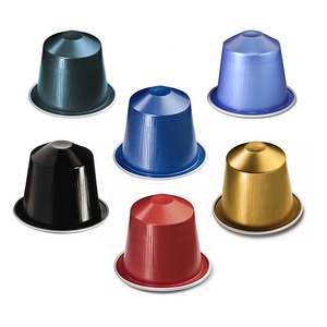 <span class=keywords><strong>Capsule</strong></span> à café vide en <span class=keywords><strong>aluminium</strong></span> avec couvercle en <span class=keywords><strong>aluminium</strong></span>, <span class=keywords><strong>capsule</strong></span> à café jetable avec autocollant - Product Image 1