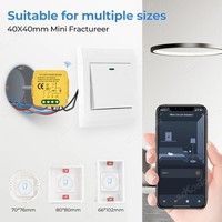 Interrupteur intelligent WiFi Matter 16A, module de relais pour la domotique, contrôle par application, compatible HomeKit, SmartThings, Alexa, Google, 1/2/3 canaux