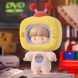 100% Original Authentique Série HAPPY CHILDHOOD Boîte Mystère Peluche Jouet Visage en Vinyle Décoration de Mode Collection Modè<span class=keywords><strong>le</strong></span> Cadeau pour Enfant - Product Image 3