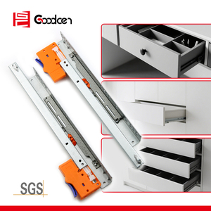Herrajes de Cocina Goodcen: Correderas Ocultas de Cierre Suave para Cajones, Rieles Telescópicos de Montaje Inferior, Guías Ocultas - Product Image 4