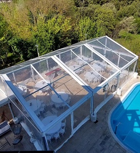 10x30m bâches de fête personnalisé <span class=keywords><strong>Barnum</strong></span> gonflable Hangar location d'équipement de fête Glamping dôme tente décoration pour événement de mariage - Product Image 1