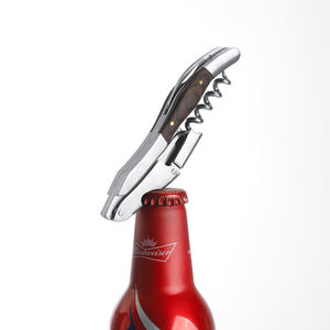 Ensemble de tire-bouchons en bois Rialto 5 pièces - Outils de bar multifonctionnels populaires, design vintage Durand, ouvre-bouteille à vin, tire-bouchon pas cher - Product Image 6