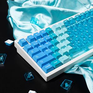 Mintcaps 208 Keys เชอร์รี่โปรไฟล์ PBT สีย้อมโปร่งใสพีซีแป้นพิมพ์กล - Product Image 4