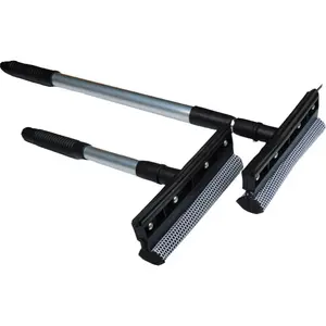 DS1986 Window Cleaner Tool Car Window Squeegee With Long Handle Shower Squeegee For Shower Glass Door Telescopic Window Squeegee