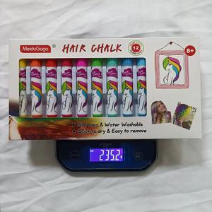 ホットセールニューガールヘア染料チョークスティック卸売染料ブラシ一時的な色ヘアチョーククレヨン12色セット - Product Image 6