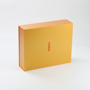 Scatola di carta regalo rigida magnetica di lusso per bottiglie di vino o Whisky e bicchieri con inserto in schiuma - Product Image 3