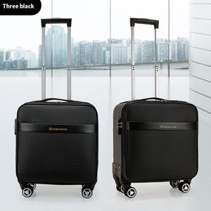 Valise à roulettes légère de 18 pouces en tissu Oxford et PU, bagage cabine, sac à roulettes, valise à roulettes, bagages - Product Image 5