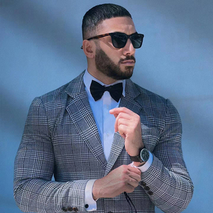 Gingtto-traje de negocios <span class=keywords><strong>informal</strong></span> para <span class=keywords><strong>hombre</strong></span>, chaqueta ajustada, traje de <span class=keywords><strong>boda</strong></span> - Product Image 6