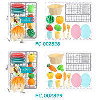 Funchill Afvoerrek Groente Fruit Snijden Speelgoed Kinderen Keuken Set Speelgoed Andere Doen Alsof Spelen Kleuterschool Keuken Voedsel Speelgoed