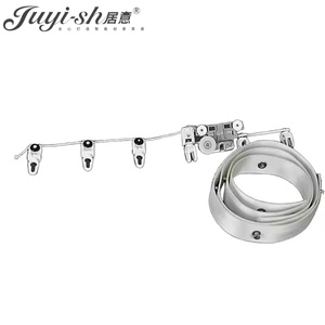 Best Selling <span class=keywords><strong>Ripple</strong></span> S Fold Runner Curtain Track Acessórios Master Glider S Wave Curtain Tape S Fold Curtain Runner - Product Image 4