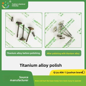 Solution de détartrage de traitement thermique de tasse en titane pur nettoyage de jaunissement Agent auxiliaire chimique en alliage de titane pour le polissage - Product Image 4