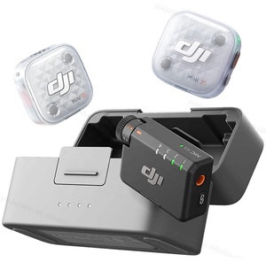 DJI MIC 3(2 TX + 1 RX + Estuche de carga) Micrófono inalámbrico DJI profesional Lavalier Transmisión en vivo Entrevista Vlog - Product Image 1