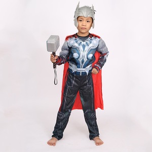 Costume da <span class=keywords><strong>Thor</strong></span> di Alta Qualità con Maniche Lunghe e Pettorale Muscoloso per Ragazzi, per Feste di Halloween e Cosplay da Supereroe - Product Image 5