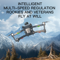 Drone à trois axes avec stabilisateur, positionnement GPS, évitement intelligent des obstacles, longue autonomie, drone RC