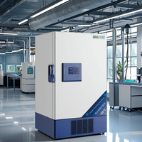 Laboratorio 728L -86 ℃   Congelador ULT con Sistema de Alarma y Registro de Datos para Almacenamiento de Vacunas, Plasma y Células, Equipo para Laboratorios Escolares