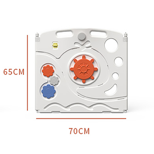 Su misura bambini pieghevole gioco penna cortile interno bambino recinzione di plastica senza tappetino - Product Image 4